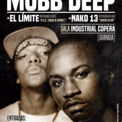 Mobb Deep, El Límite, Nako 13 en Armilla (Granada)