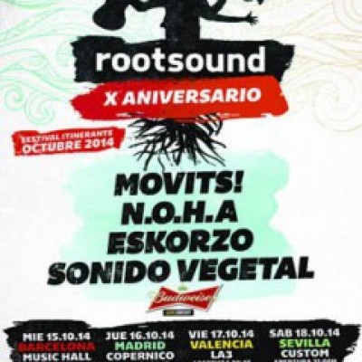 Movits!, N.O.H.A., Eskorzo, Sonido Vegetal en Madrid