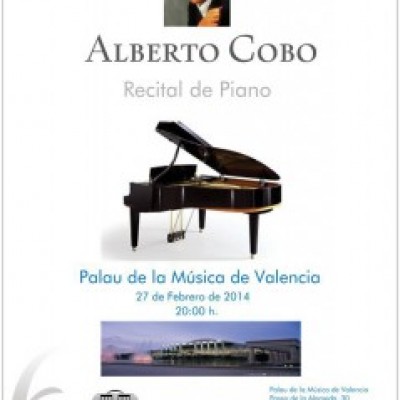 Alberto Cobo, Piano en Valencia
