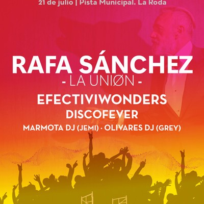 Rafa Sánchez en La Roda (Albacete)