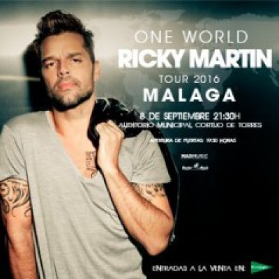 Ricky Martin en Málaga