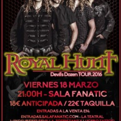 Royal Hunt en Sevilla