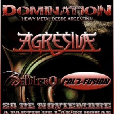 Cold Fusion, Domination, Agresiva, Sepulcro en Moratalla (Murcia)