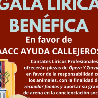 Gala Lírica Benefica en Castellón de la Plana (Castellón)