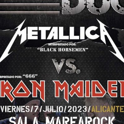 METAL DUO - Metallica Vs. Iron Maiden (Alicante) en Alicante