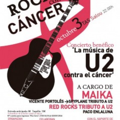 SPYPLANE TRIBUTO U2, Maika Barbero, RED ROCKS TRIBUTO U2, U2 en Salou (Tarragona)
