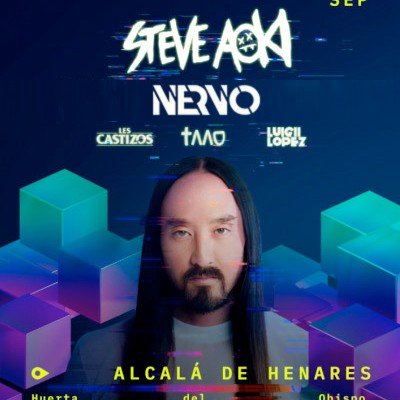 Steve Aoki, Nervo en Alcalá de Henares (Madrid)