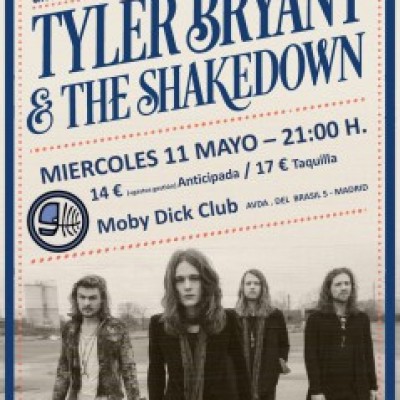 Tyler Bryant & The Shakedown en Madrid