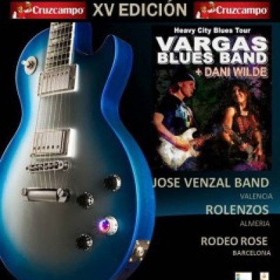 Vargas Blues Band, Dani Wilde, Jose Venzal, Rolenzos, Rodeo Rose en Roquetas de Mar (Almería)