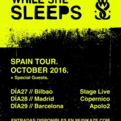 While She Sleeps en Bilbao (Vizcaya)