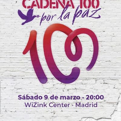 CADENA 100 Por la Paz en Madrid
