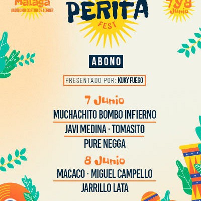 Perita Fest Abono 2 días en Málaga