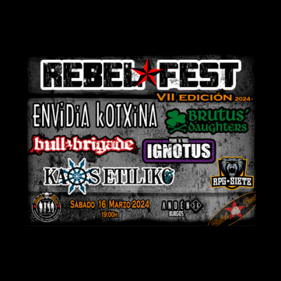 REBEL FEST VII edición en Burgos