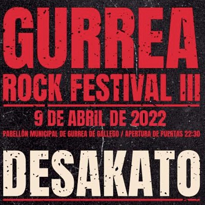 Gurrea Rock Festival 2022 en Gurrea de Gállego (Huesca)